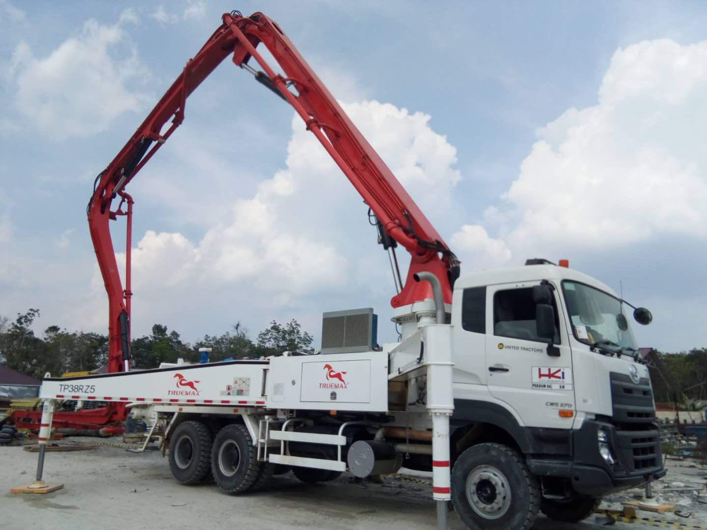混凝土泵車 混凝土泵車